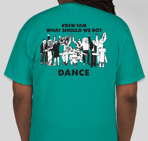 BSW Kickstarter T-shirts Fundraiser - unisex shirt design - back
