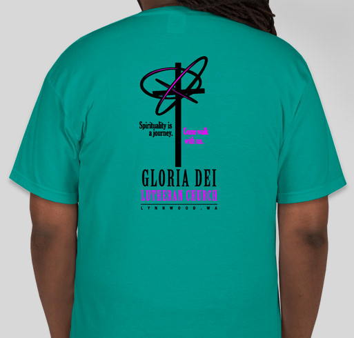 Gloria Dei Lutheran Youth Fundraiser Fundraiser - unisex shirt design - back