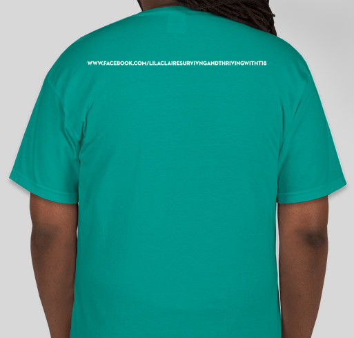 Lets get Lila some gear! Fundraiser - unisex shirt design - back