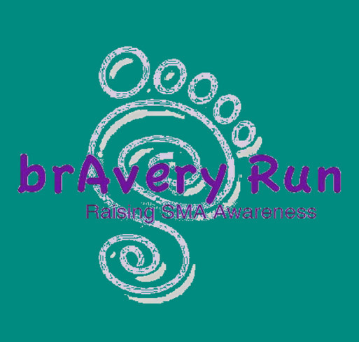 Virtual BrAvery Run shirt design - zoomed