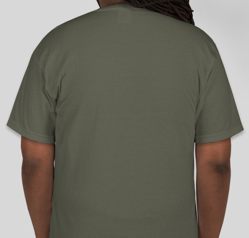 Milsim Fighting PTSD Fundraiser - unisex shirt design - back