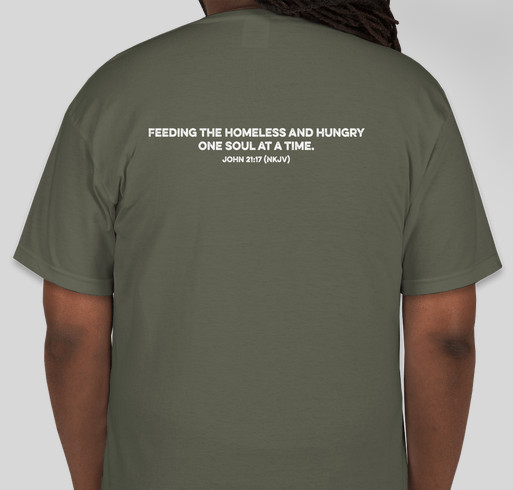 God's Army T-shirt Fundraiser - unisex shirt design - back