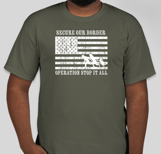 Operation Stop It All Fundraiser - unisex shirt design - front