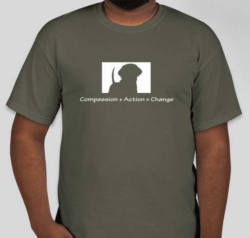 Goofy Foot Dog Rescue - Compassion Fundraiser - unisex shirt design - front