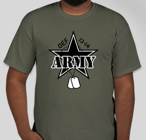 Army Star and Dog Tags