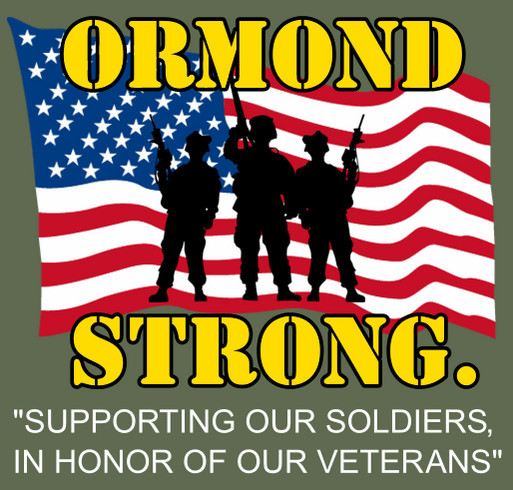 3rd Annual ORMOND STRONG T-Shirt Booster shirt design - zoomed