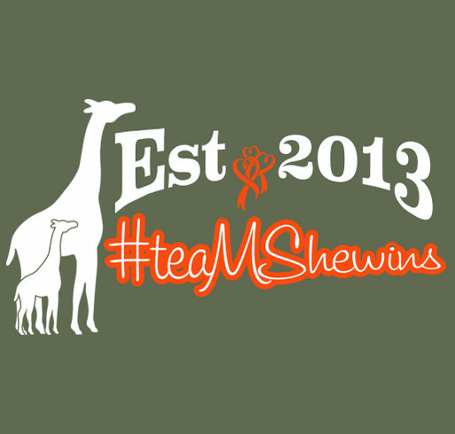 TeamSheWins #5yearslater shirt design - zoomed