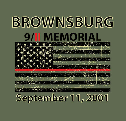 9-11 Memorial Arbuckle Commons shirt design - zoomed
