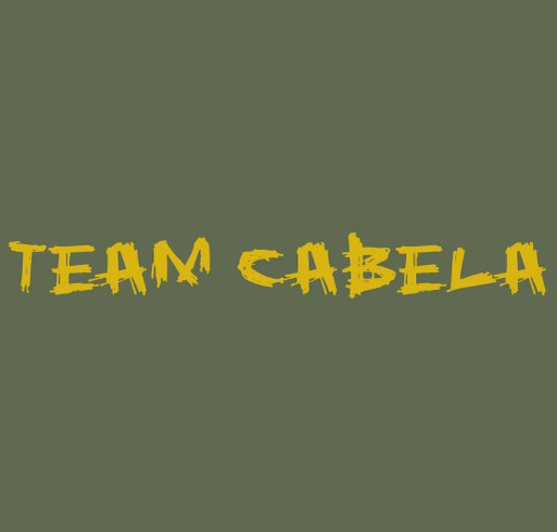 Team Cabela 1st Edition shirt design - zoomed