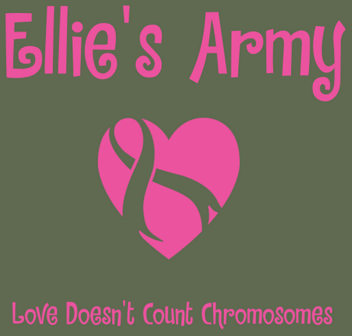 Ellie's Army! shirt design - zoomed