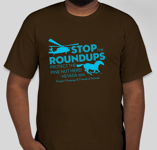 Protect Pine Nut Wild Horses Fundraiser - unisex shirt design - front