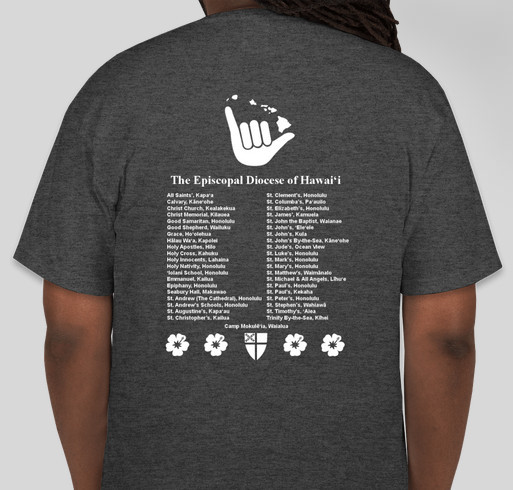EYE23 Hawai'i Youth Delegation Fundraiser Fundraiser - unisex shirt design - back
