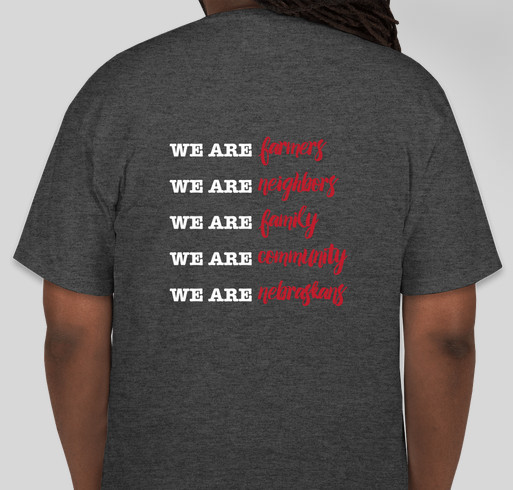 Nebraska Flood Relief Fundraiser - unisex shirt design - back