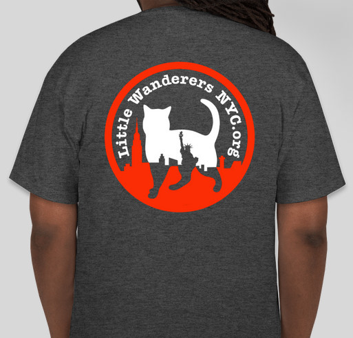 Valentine's Day Fundraiser for Little Wanderers NYC Fundraiser - unisex shirt design - back