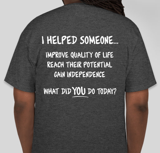 CCCUA Student Occupational Therapy Assistant Club Fundraiser - unisex shirt design - back