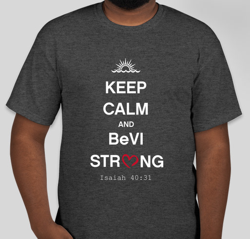 Caribbean Strong/BVI Strong - Hurricane Irma & Maria Fundraiser Fundraiser - unisex shirt design - front