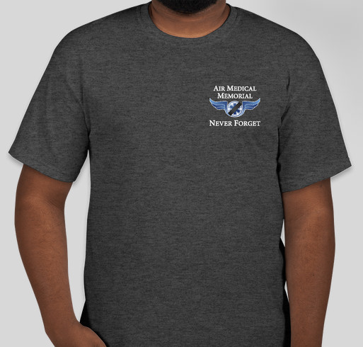 Air Medical Memorial Fundraiser - unisex shirt design - front
