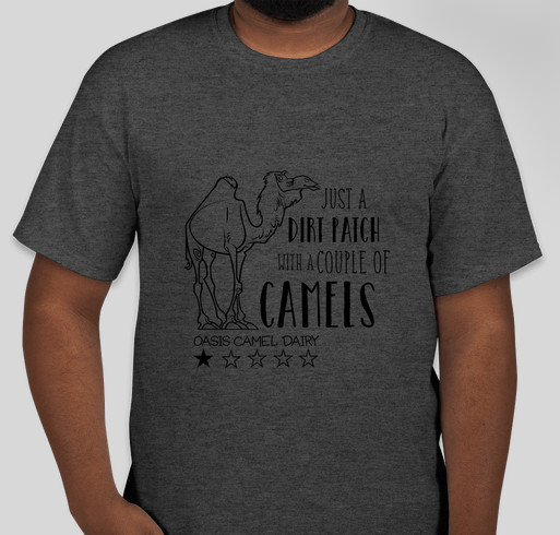 Oasis Camel Dairy's One Star Dirt Patch T Shirt Fundraiser - unisex shirt design - front