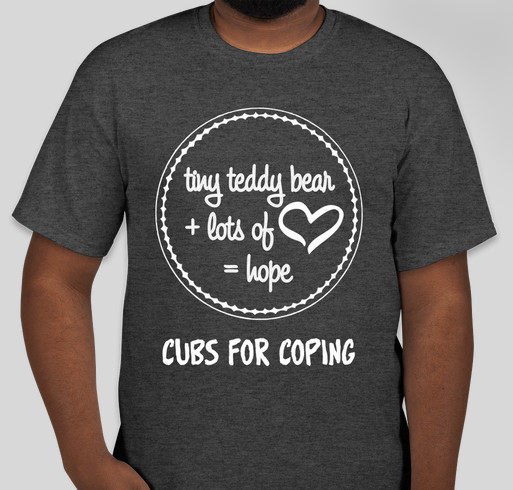 Cubs for Coping T-Shirt Fundraiser Fundraiser - unisex shirt design - small