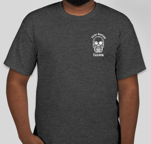 Lucky Bastard Saloon/ Mar & Linda Memorial Foundation Fundraiser Fundraiser - unisex shirt design - front