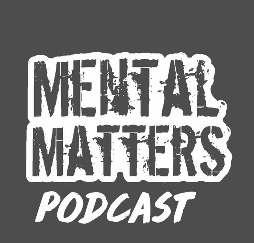 Mental Matters Podcast shirt design - zoomed