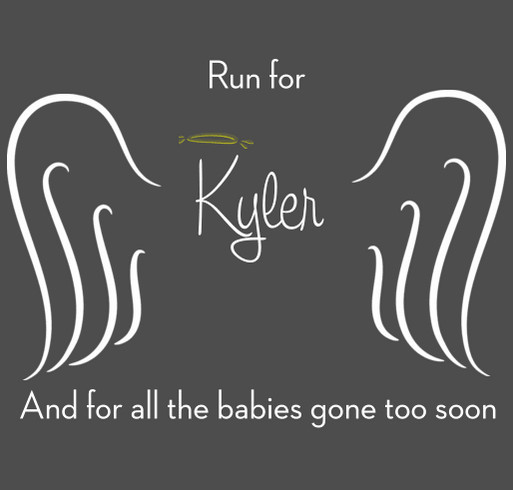 Run For Kyler 2015 shirt design - zoomed