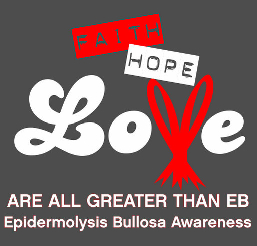Faith, Hope, Love, are all greater than EB shirt design - zoomed
