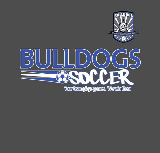 St Pauls Bulldogs Soccer T Shirt Drive shirt design - zoomed