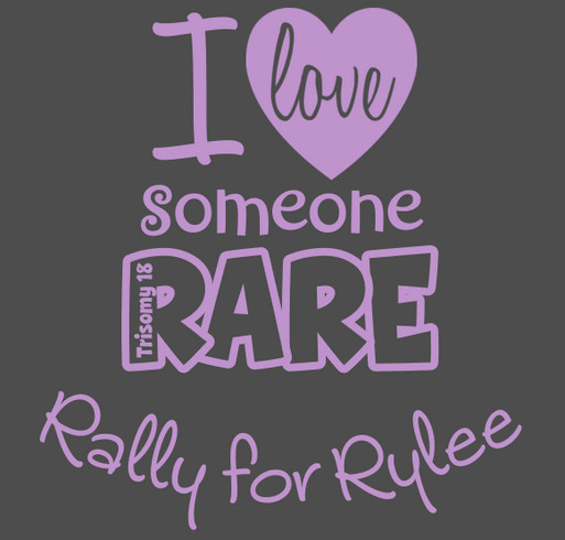 Rally for Rylee shirt design - zoomed