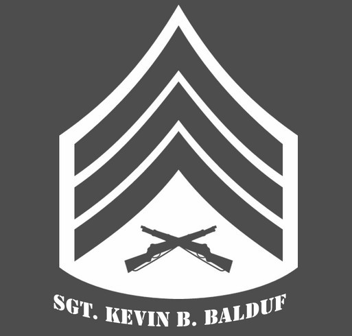 Sgt Kevin B Balduf shirt design - zoomed