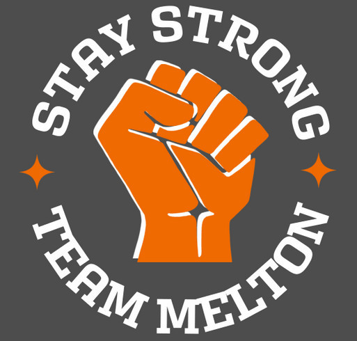 Stay Strong Team Melton shirt design - zoomed