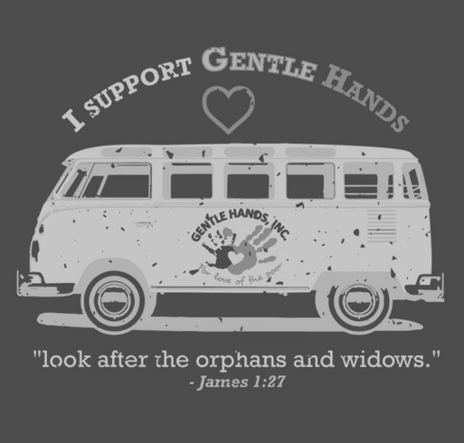 Gentle Hands Inc. Van Fund Raiser Booster Campaign shirt design - zoomed