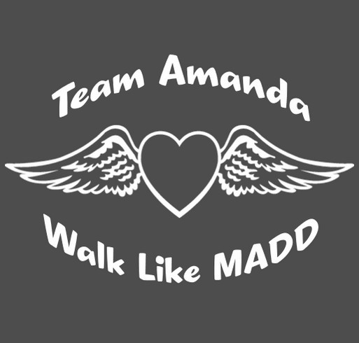TEAM AMANDA - Walk Like MADD 2015 shirt design - zoomed