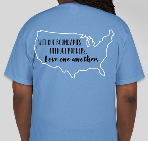 Support Hurricane Relief Efforts In Puerto Rico Fundraiser - unisex shirt design - back