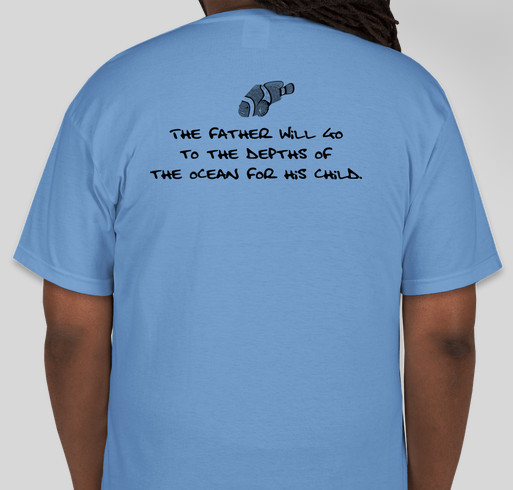 Christmas Party & Gift for 500 kids in South Africa Fundraiser - unisex shirt design - back