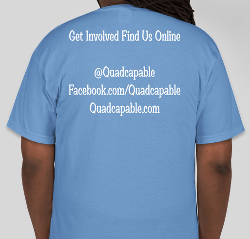Charlie's Fight to Cure Paralysis Fundraiser - unisex shirt design - back