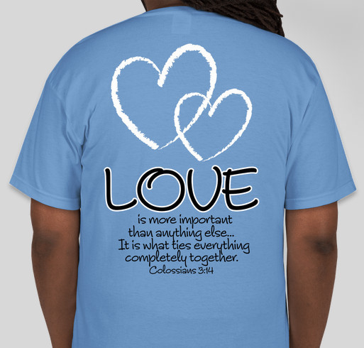 Help build a home in the Dominican Republic! Fundraiser - unisex shirt design - back