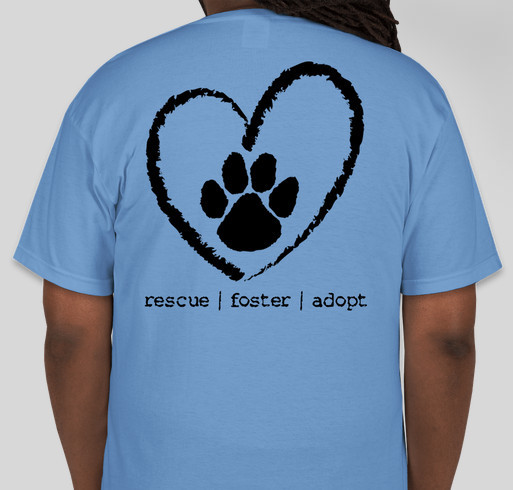 Big Hearts Animal Rescue Fundraiser Fundraiser - unisex shirt design - back