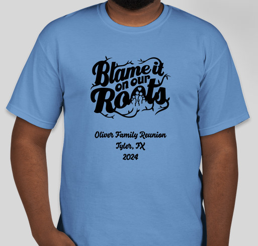 Oliver Family Reunion Fundraiser - unisex shirt design - front