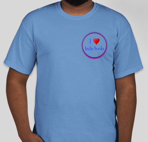 Indie Reads Shirts Fundraiser - unisex shirt design - front