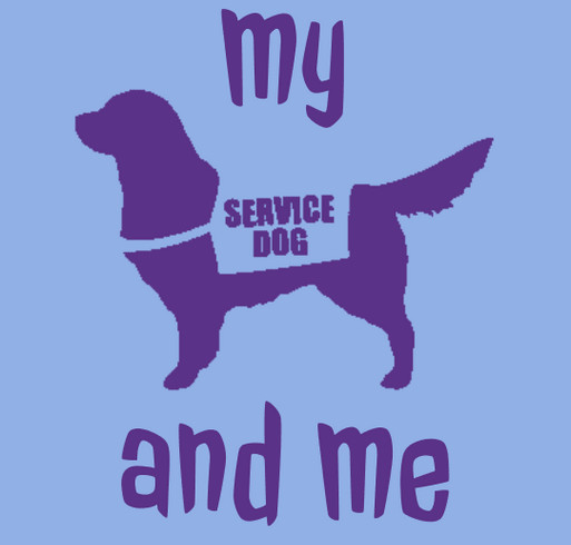 Service Dog for Avery shirt design - zoomed