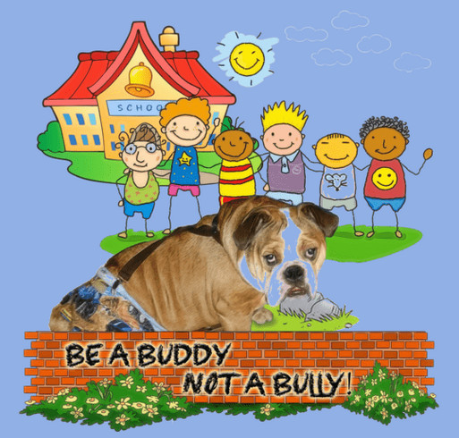 Support Levi's "Be a buddy: Not a Bully" Legacy shirt design - zoomed