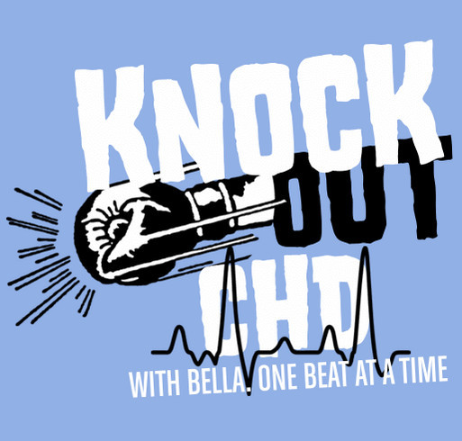 KNOCKING CHD OUT WITH BELLA shirt design - zoomed