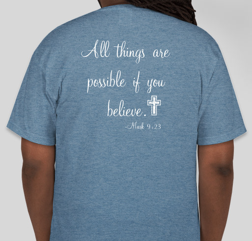 Team Baby Stone Fundraiser - unisex shirt design - back