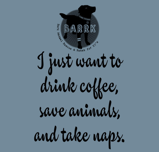 Support BARRK, a 501c3 Animal Rescue shirt design - zoomed