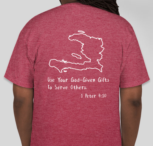 Madi's International Medical Relief Trip To Haiti Fundraiser - unisex shirt design - back