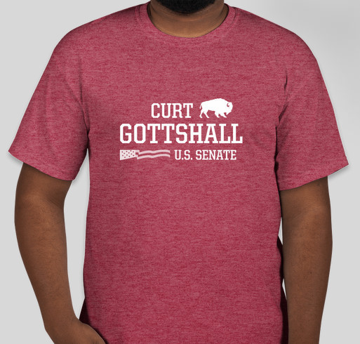 Curt Gottshall for US Senate Fundraiser - unisex shirt design - front
