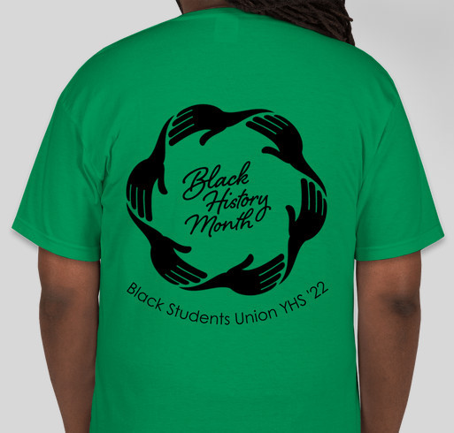 Black History Month Fundraiser - unisex shirt design - back