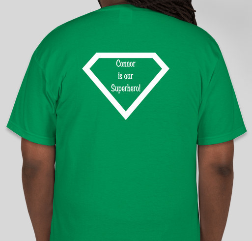 Gear for Team Connor and Friends Fundraiser - unisex shirt design - back