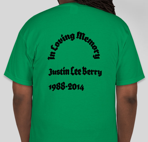 JB Lucky Shirts Fundraiser - unisex shirt design - back